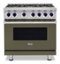 Viking - VGR Freestanding 7 Series Gas 36" Range - Martini-Front_Standard