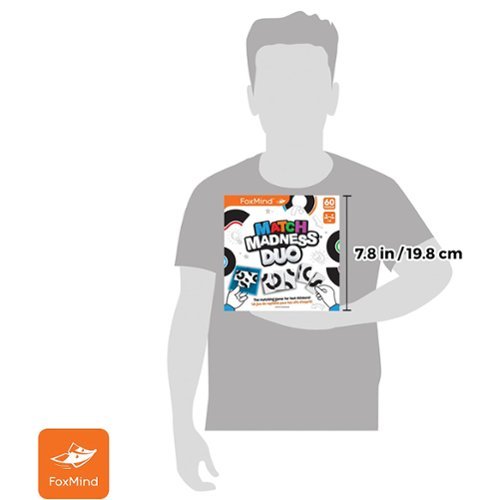FoxMind Games Foxmind Games: Match Madness Duo Matching Game for Fast Thinkers, Ages 8+ WORLDWIDE DELIVERY