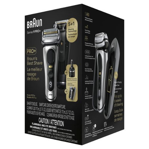 Braun  Series 9 PRO+ Electric Shaver with 6 in 1 SmartCare Center - Silver WHERE TO BUY