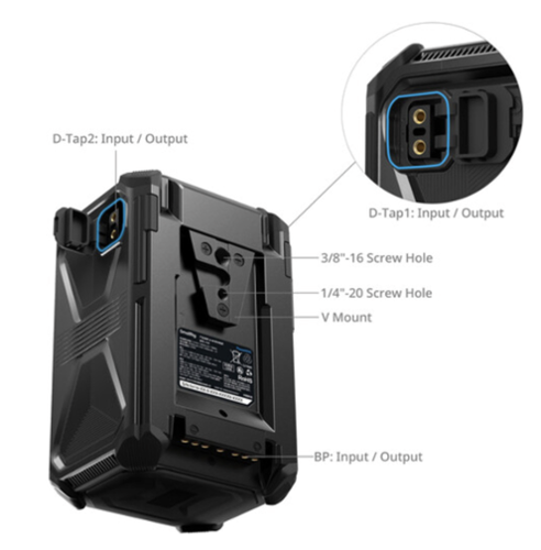 SmallRig V-mount バッテリー 99Wh / 6800mAh Amazon.com : SMALLRIG V Mount Battery, 99Wh / 6800mAh V Mount