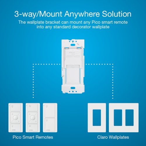 Lutron Caseta Smart Switch Kit with Remote 3-Way (2 Points of Control) - White BUY IN DUBAI