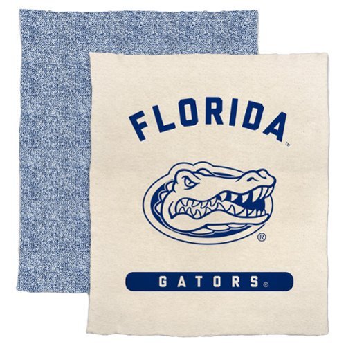 Logo Brands - Florida Gators 50" x 60" Luxe Dreams Throw Blanket - Oatmeal-Front_Standard 