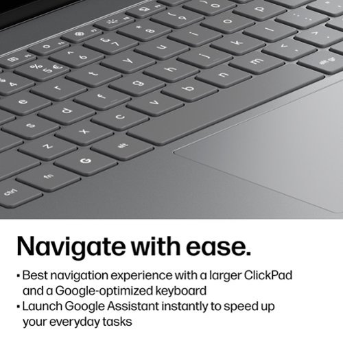 HP 14 2K Touchscreen 2-in-1 Chromebook Plus - Intel Core 3 N355 - 8GB Memory - 256GB UFS - Meteor Silver GLOBAL SHIPPING