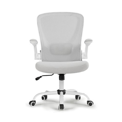 Eureka Ergonomic - Ergonomic Mesh Office Chair with Adjustable Lumbar Support - Gray-Front_Standard 
