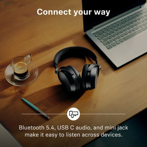 Sennheiser MOMENTUM 5 Bluetooth Wireless Adaptive Noise-Canceling Over-The-Ear Headphones - Black GLOBAL SHIPPING