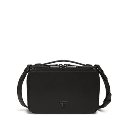 TUMI Voyageur Myla Crossbody - Black/Gun Metal WORLDWIDE DELIVERY
