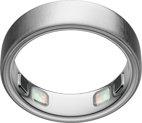 Oura - Ring 5 - Smart Ring - Size Before You Buy with OR5 Sizing Kit - Size 7 - Brushed Silver - (2026)