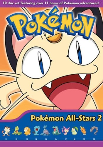  Pokemon All Stars: Collection 2 [10 Discs] [DVD]