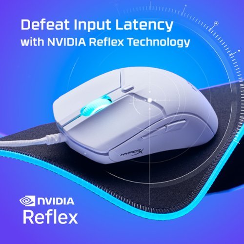 HyperX Pulsefire Haste 2 Lightweight Wired Optical Gaming Mouse with RGB Lighting - Wired - White BUY ONLINE