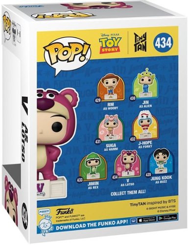 FUNKO POP! Rocks: BTS Toy Story x Tiny TAN V As Lotso