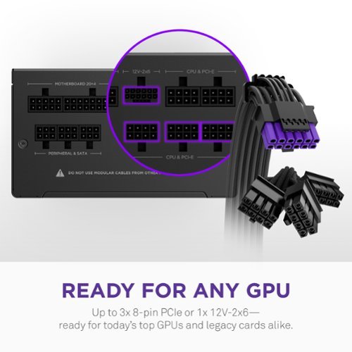 NZXT Gold Core 1000W ATX 3.1 / PCIE 5.1 80 Plus Gold Cybenetics Platinum Fully Modular Power Supply - Black WHERE TO BUY