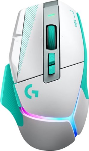 Logitech - G502 X PLUS Wireless Gaming Mouse for Desktop with HERO 44K Sensor and 13 Controls, USB-C mouse for PC, Mac - Wireless - Mint