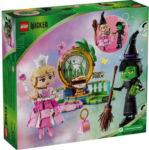 LEGO Wicked Elphaba & Glinda Figures Fantasy Playset, Kids Witch Toys 75682 WORLDWIDE DELIVERY