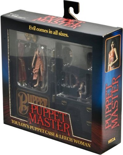 NECA Puppet Master -7 Scale Action Figure - Leech Woman and Toulon's Puppet Case HOW TO BUY