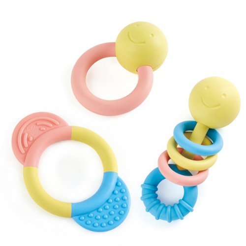 Hape Rattle & Teether Collection, 3 Pieces