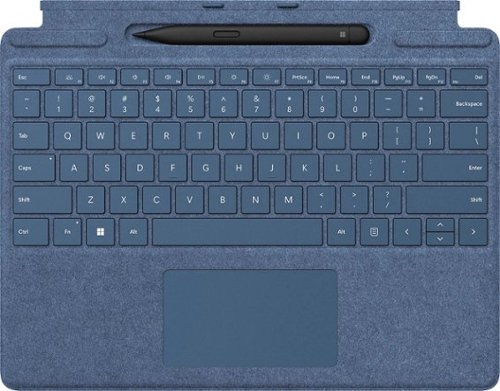 Microsoft Surface Slim Pen 2 and Pro Signature Keyboard for Pro X, 8, 9 - Sapphire INTERNATIONAL SHIPPING