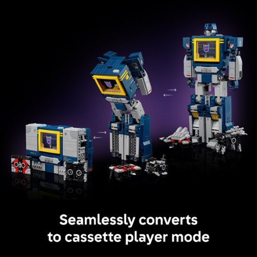 LEGO Icons Transformers: Soundwave Model Kit 10358 6530082 - Best Buy
