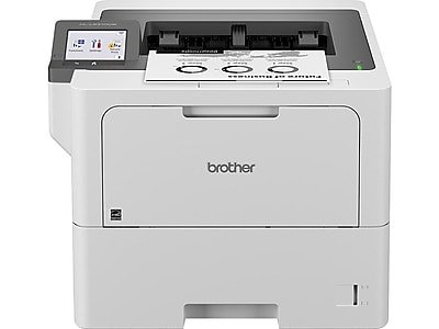 Brother - HL-L6310DW Laser Printer, Single-Function, Print - White/Black-Front_Standard 