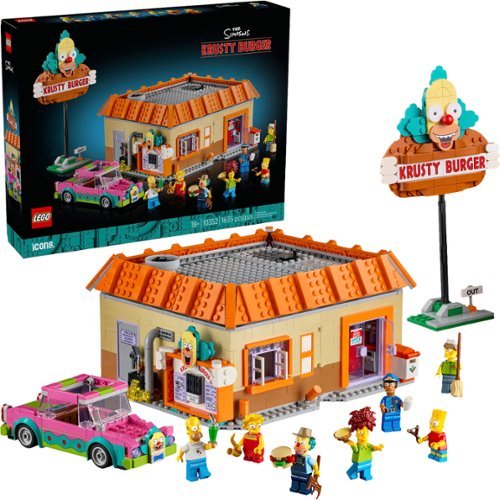 Product image: LEGO - ICONS THE SIMPSONS: KRUSTY BURGER 10352