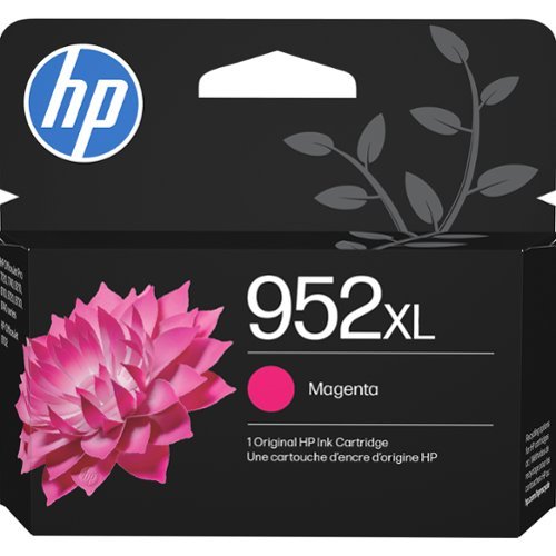 HP - 952XL High-Yield Ink Cartridge - Magenta-Front_Standard 