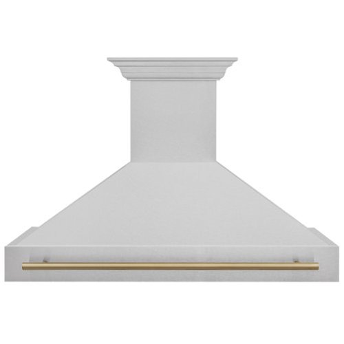 ZLINE Autograph Edition - 48 inches - Externally Vented - Wall Range Hood - Satin Stainless Steel