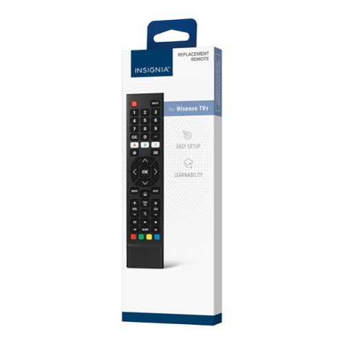 Insignia™ Replacement Remote for Hisense TVs - Black BUY ONLINE