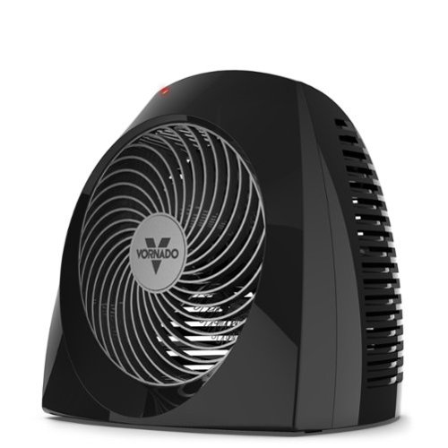 Vornado - VH240 1500 Watt Indoor Electric Fan Space Heater with Advanced Safety Features - Black