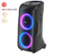 Tronsmart - Halo 300 Portable Party Speaker w/ Handle & Wheels, 240W Surging Sound, 20H Playtime, Dual Mic, Guitar & XLR Inputs, EQ - Black-Front_Standard