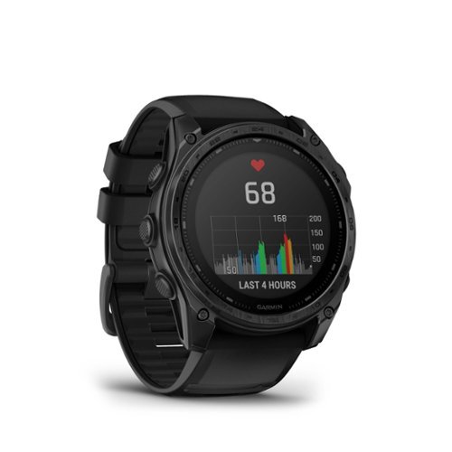 Garmin tactix 8 Solar GPS Smartwatch 51 mm Fiber-reinforced polymer with titanium rear cover - Black WHERE TO BUY