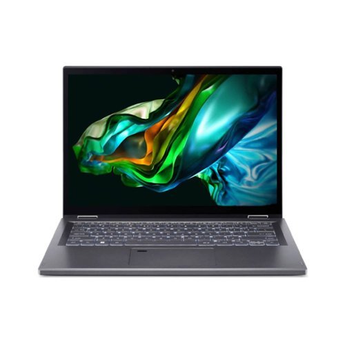 Acer - Refurbished Excellent - Aspire 5 - 14" Touchscreen Laptop Intel Core i5-1335U 1.3GHz 16GB RAM 512GB SSD Windows 11 Home - Steel Gray-Front_Standard 