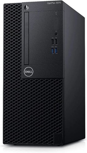 Dell - Refurbished Excellent - Optiplex 3070 Tower Intel I5-9500 32GB 1TB SSD Windows 11 Pro - Black-Front_Standard 