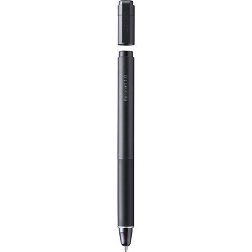 Wacom - Digital Stylus Ballpoint Pen for Intuos Pro KP13300D - Black-Front_Standard 