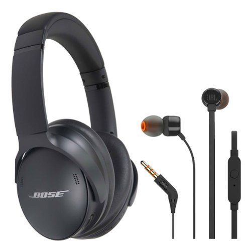 とも BOSE quietcomfort SC headphones Bose QuietComfort SC Wireless Headphone + Earphones Black 884367