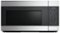 Fisher & Paykel - 1.8 Cu. Ft. Over-the-Range Microwave - Black/brushed stainless steel-Front_Standard