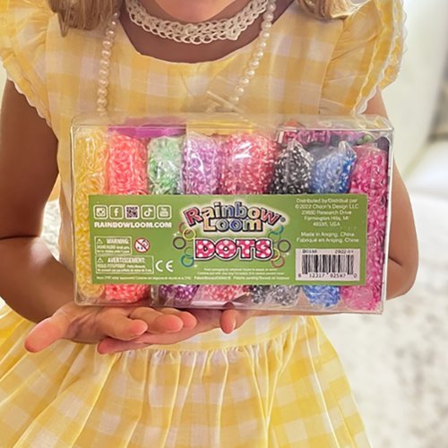 Choon's Design Rainbow Loom- Treasure Box Edition Bracelet Kit W/ Dots Rubber Bands SHOP ONLINE
