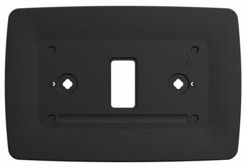 Emerson - Wallplate (Black) for Sensi Touch 2 smart thermostat - Black