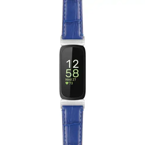 Blue (Silver Hardware)