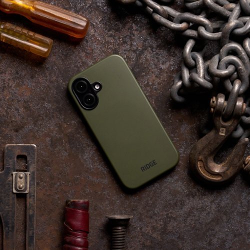 The Ridge Wallet Everyday Phone Case - IPhone 16 - Matte Olive - Matte Olive BUY ONLINE