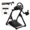 GTPlayer - Sim Racing Wheel Stand Simulator Cockpit Wheel Stand - Black-Front_Standard