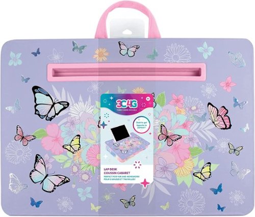 Make It Real - 3C4G: Butterfly Lap Desk - Purple Pastels & Butterflies