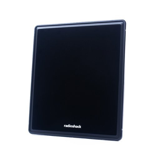 RadioShack - Amplified Indoor Antenna 1503307 - Black-Front_Standard 