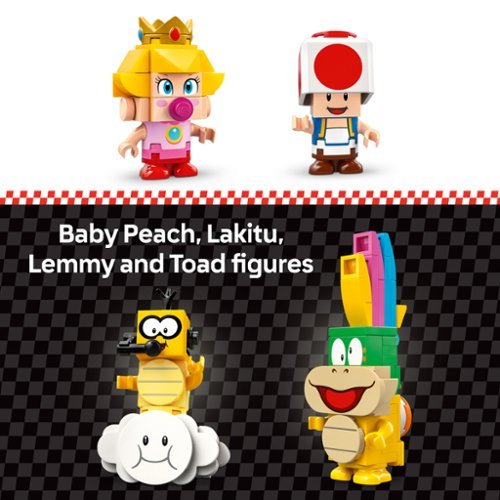 LEGO Super Mario: Mario Kart Baby Peach & Grand Prix Set 72036 WORLDWIDE DELIVERY