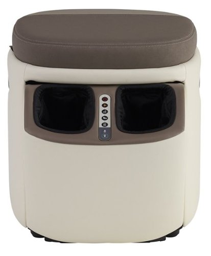 Human Touch Reveal Ottoman Massager - Cream BUY IN QATAR