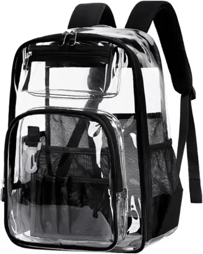 Clear Bag Black