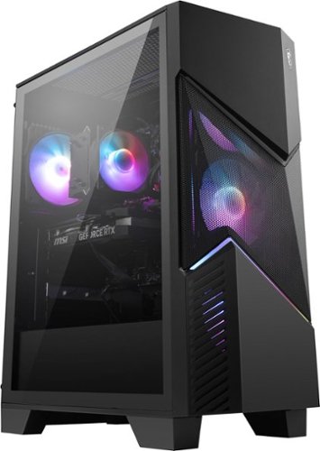 MSI - Codex Z2 Gaming Desktop - AMD R5-8400F - 16B Memory - NVIDIA GeForce RTX 5060 - 1TB SSD - Black