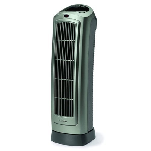 Lasko - Oscillating Ceramic Heater 5538 - Gray-Front_Standard 