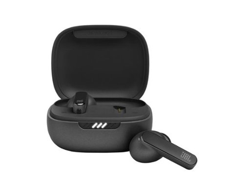 JBL - Harman Live Pro2 TWS Adaptive Noise Cancelling Perfect Call - Black-Front_Standard