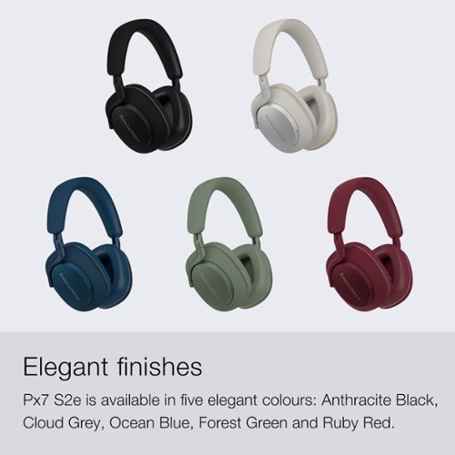 Bowers & Wilkins Px7 S2e Wireless Noise Cancelling Over-the-Ear Headphones - Ruby Red HOW TO BUY
