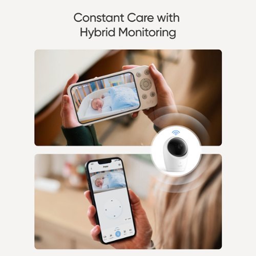 eufy E20 Baby Monitor with 2K Camera - White BUY IN EUROPE