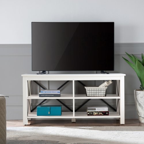 Camden&Wells - Ulla TV Stand for Most TVs up to 55" - Alabaster-Front_Standard 